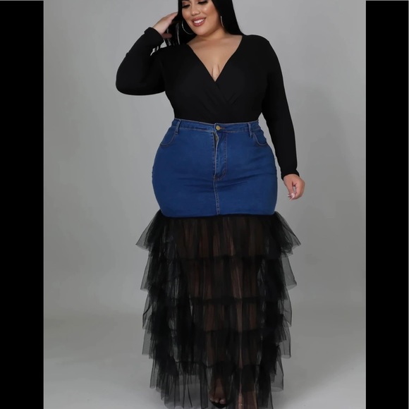 Gititonline Dresses & Skirts - Absolutely stunning Maxi denim skirt! 3x (22-24) NWOT